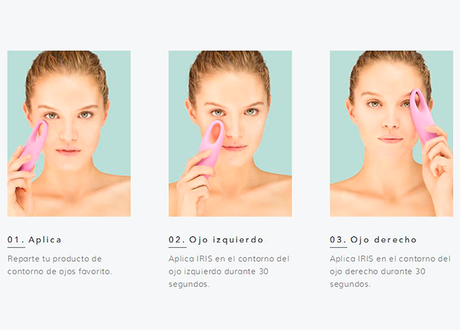 IRIS, el masajeador iluminador de Foreo que combate bolsas y ojeras