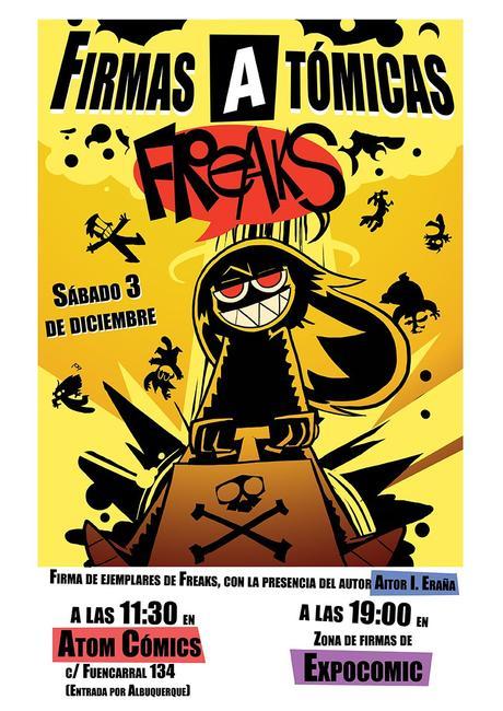 .: Freaks en Atom cómics - Madrid :.