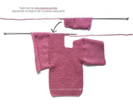 Rebeca de punto de bebé – Pink Lady Rebeca de punto bobo de bebé - Pink Lady