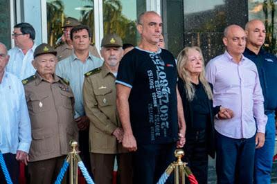 Partida del recorrido del cortejo fúnebre de Fidel Castro hacia Santiago de Cuba