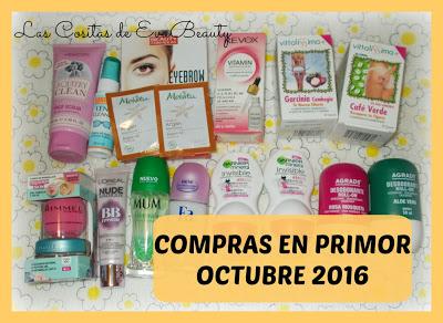 Compras en Primor atrasadas (Octubre 2016)