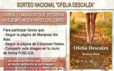 Sorteo Navidad: Ofelia descalza (Nacional)