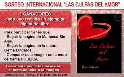 Sorteo Navidad: Las culpas del amor (Internacional)