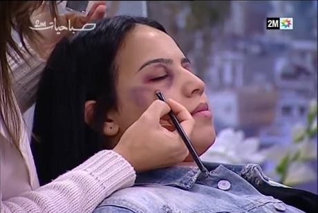 Indignante: polémico tutorial enseña a ocultar con maquillaje la violencia doméstica 2m