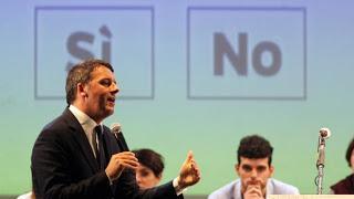 Ocho bancos italianos podrían caer después del referendum propuesto por Renzi