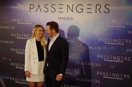 Photocall de Passengers con Chris Pratt y Jennifer Lawrence