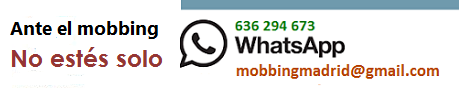 En Valencia, NO estes solo, No esperes más, si sufres Acoso Laboral