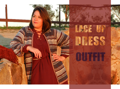 Lace Up Dress · Outfit