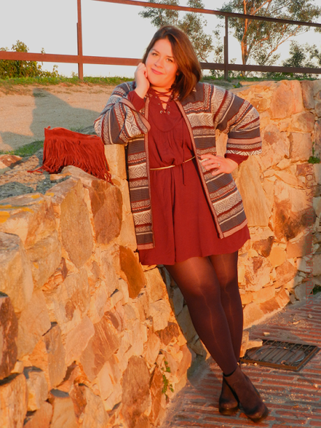 Lace Up Dress · Outfit