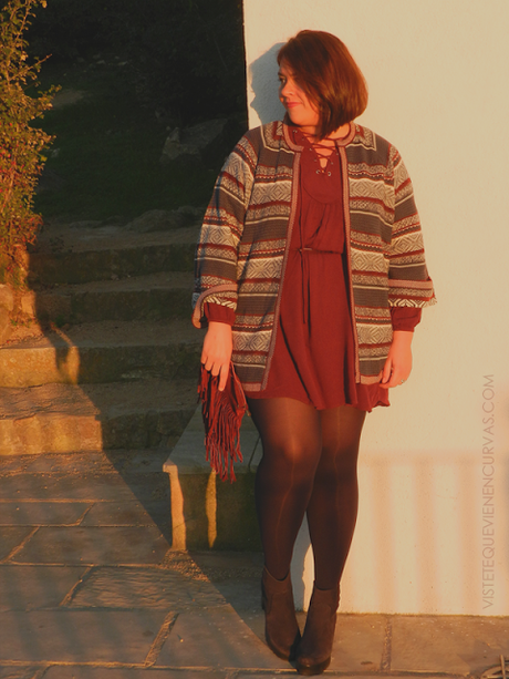 Lace Up Dress · Outfit