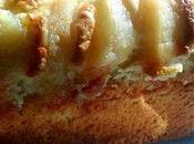 Cake yogourt peras almibar