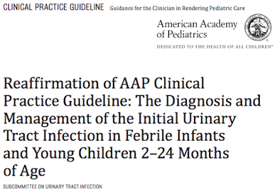 Revisión de las guías de Infección del Tracto Urinario en niños de 2 a 24 meses de la Academia Americana de Pediatría