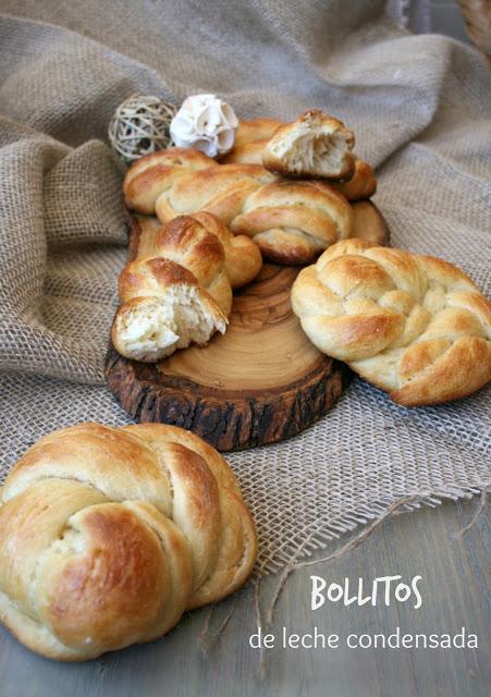 Bollitos de leche condensada  
