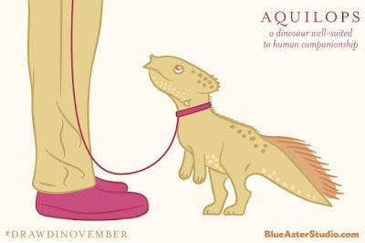 Las mascotas dinosaurianas de Blue Aster Studio