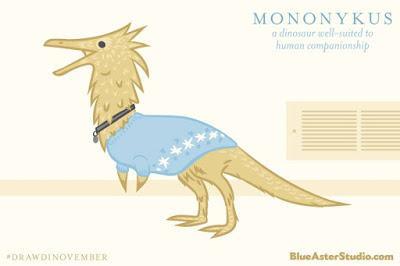 Las mascotas dinosaurianas de Blue Aster Studio