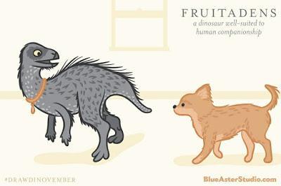 Las mascotas dinosaurianas de Blue Aster Studio