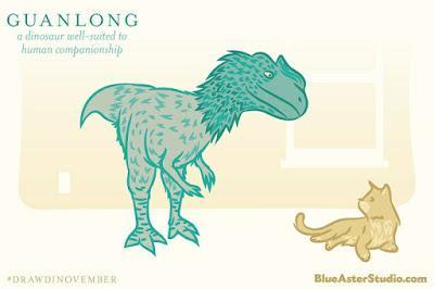 Las mascotas dinosaurianas de Blue Aster Studio