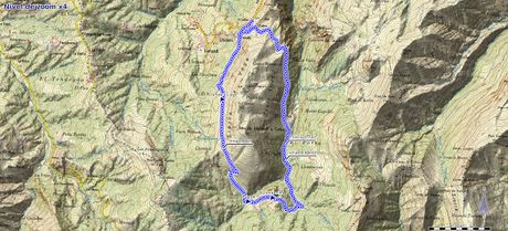 Mapa del Bosque de Cea