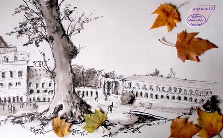 Aranjuez - Acuarelando el otoño