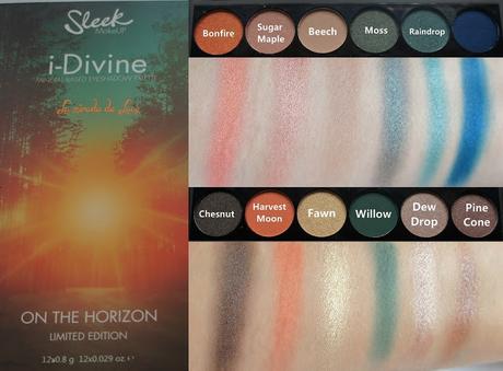 SLEEK, paleta i-Divine, On The Horizon.