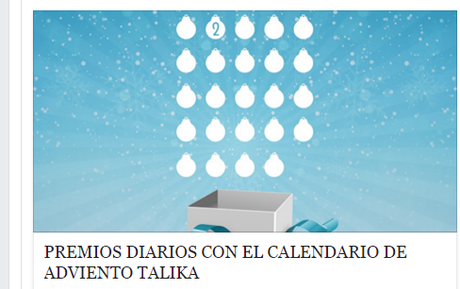 Recopilación de calendarios adviento online para ganar premios gratis Recopilación de calendarios adviento online para ganar premios gratis