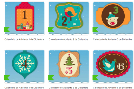 Recopilación de calendarios adviento online para ganar premios gratis Recopilación de calendarios adviento online para ganar premios gratis
