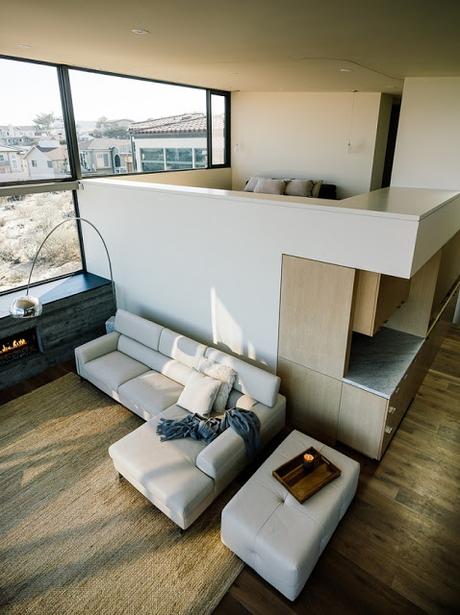 Casa Minimalista de Hormigon , en la Costa de California