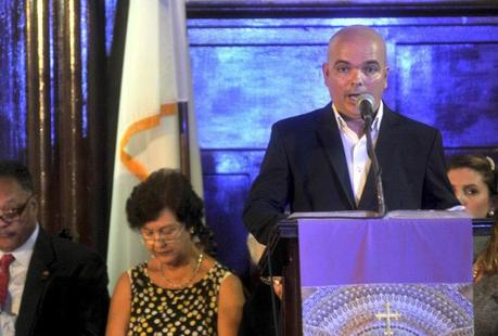 Reverendo José Ortega Dopico, durante el Tributo a Fidel, en la Primera Iglesia Presbiteriana Reformada de La Habana, en Cuba, el 1 de diciembre de 2016. ACN FOTO/ Oriol de la Cruz