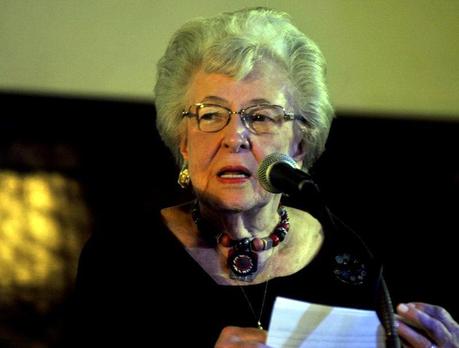 Reverenda Joan Brown Campbell, durante el Tributo a Fidel, en la Primera Iglesia Presbiteriana Reformada de La Habana, en Cuba, el 1 de diciembre de 2016. ACN FOTO/ Oriol de la Cruz