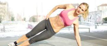 Rutina de Ejercicios HIIT para bajar de peso flexion-lateral