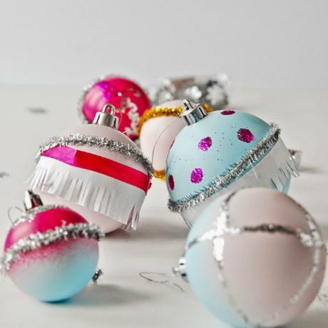 12 Adornos handmade para el Árbol de Navidad