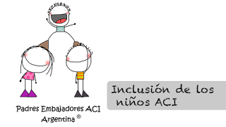 Tejer redes para la inclusión de los niños ACI