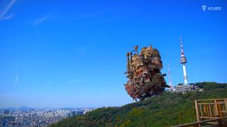 Si las películas Ghibli se hubieran rodado en escenarios reales.