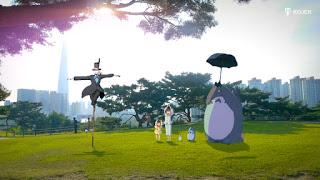 Si las películas Ghibli se hubieran rodado en escenarios reales.