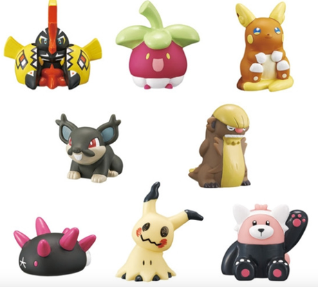 Se van a lanzar figuras basadas en los pokémon Alola