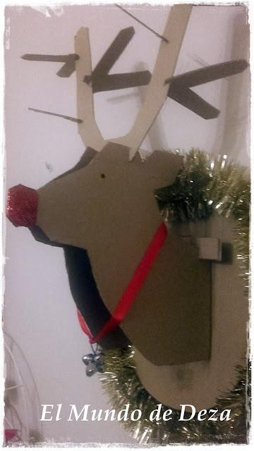 Cabeza de Reno Rudolf