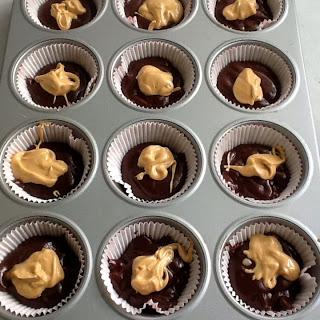 MAGDALENAS DE CACAO Y TURRÓN
