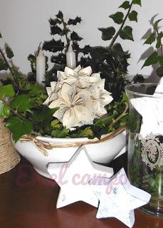 Adorna tu navidad con bolas de origami