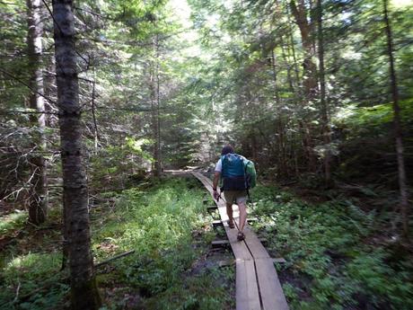 Ruta en canoa por el Algonquin Provincial Park: Rock Lake – portage – Pen Lake – campamento