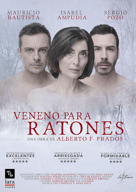 Estreno de la obra de teatro, veneno para ratones