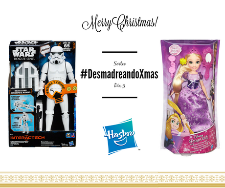 Sorteo 5 Hasbro con Star Wars y Raspunzel Peinados de Princesa #DesmadreandoXmas