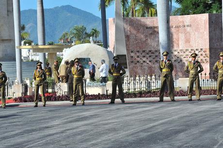 Aquí está la tumba de Fidel