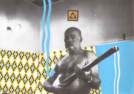 Collage de Ernest Hemingway