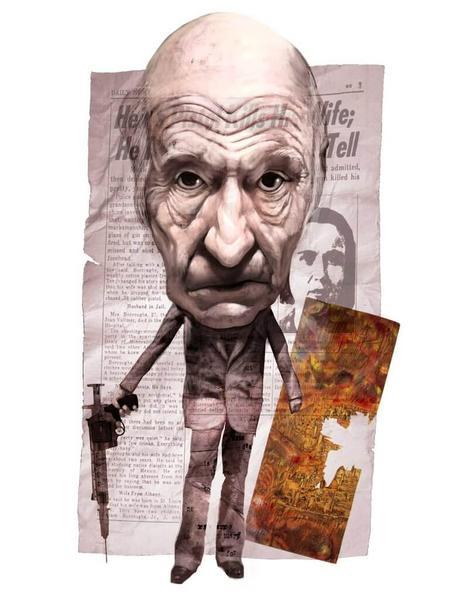 Collage de William Burroughs