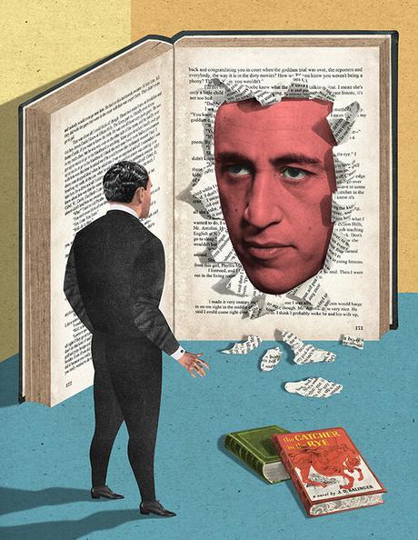 Collage de JD Salinger