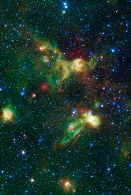 ✨Nebulosas Enterprise vistas por Spitzer