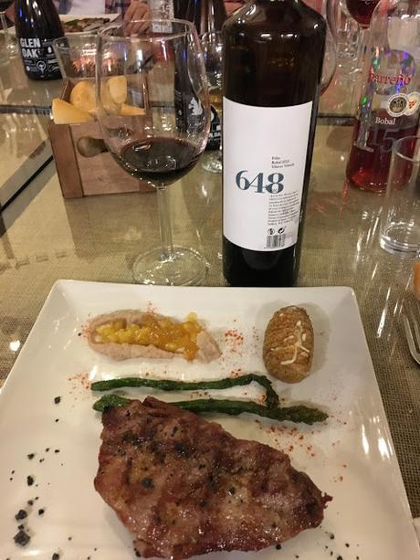 3ª Cena maridaje, Restaurante Orlando de Utiel (Valencia)