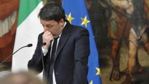 Renzi anuncia su dimisión: “La culpa es mia, no vuestra”