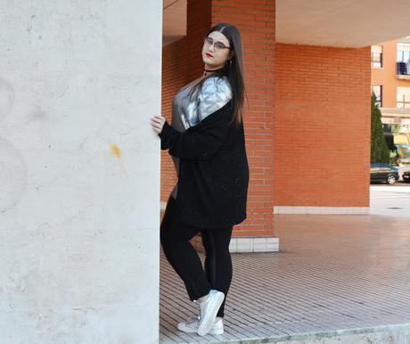 Fashion Shopping Madrid ~ Silver & Black - Curvy