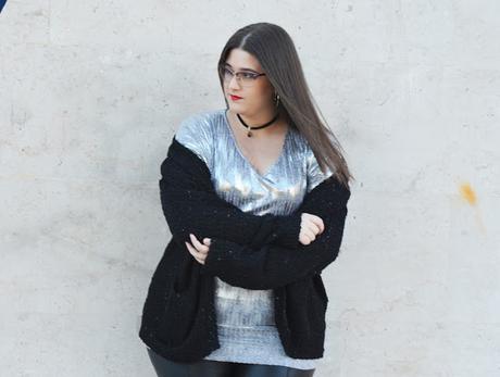 Fashion Shopping Madrid ~ Silver & Black - Curvy